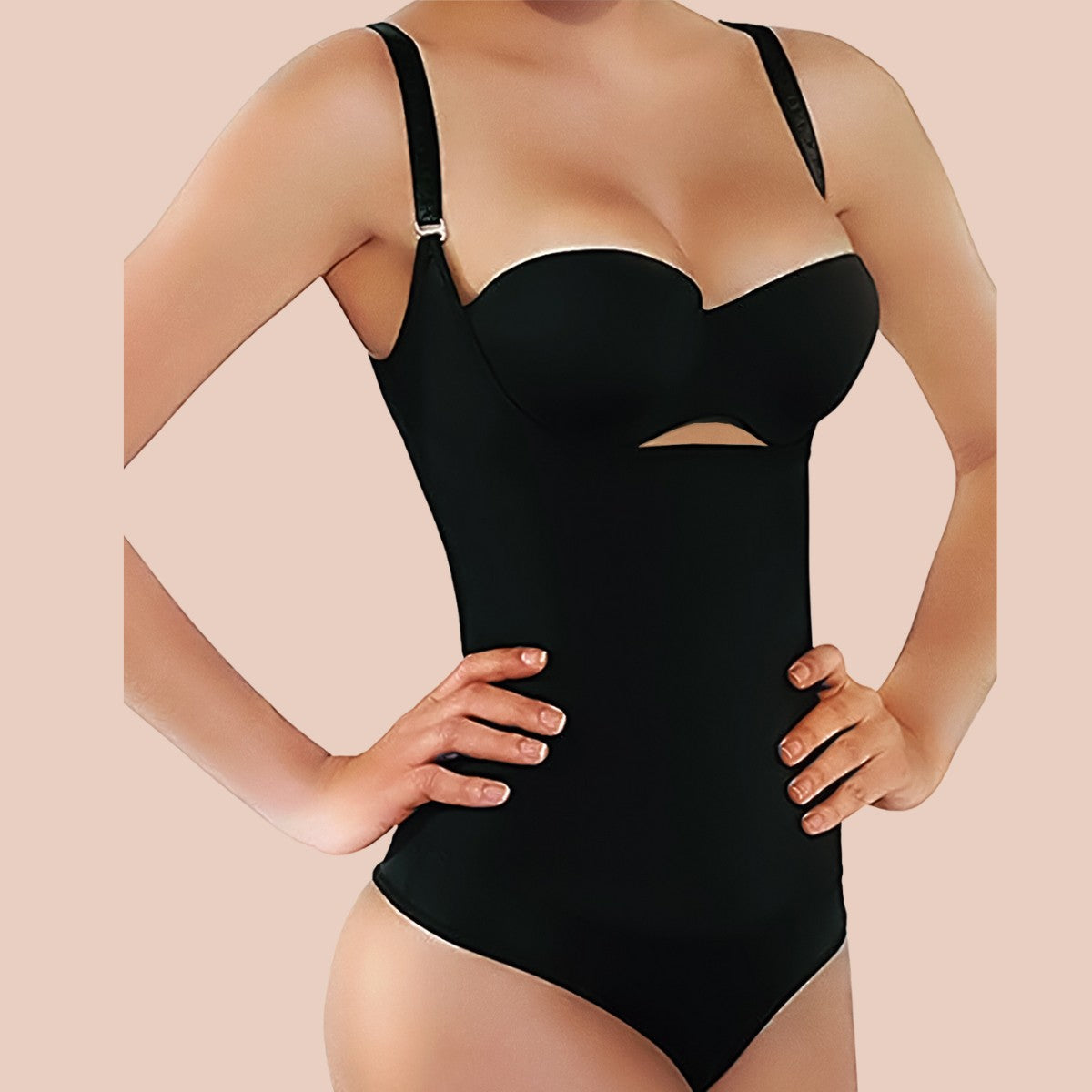SHAPERX Shapewear for Women Tummy Control Fajas Colombianas Body Shaper  Zipper Open Bust Bodysuit, Black(front Hook), Small : : Fashion