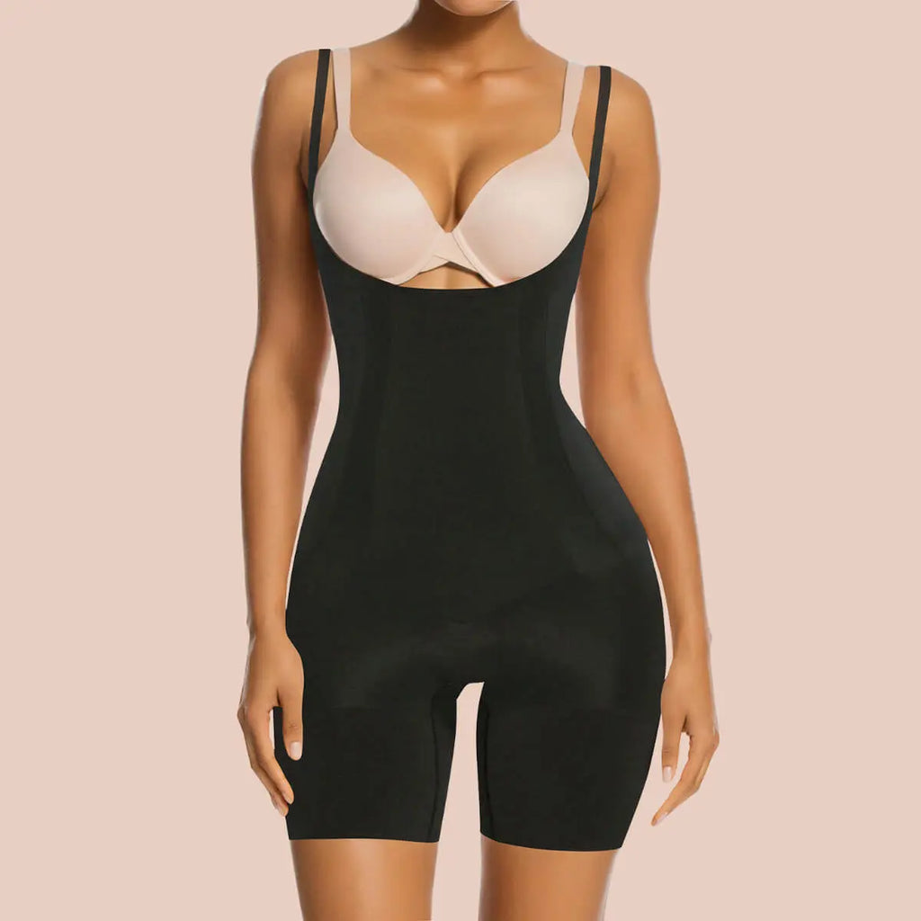Miss Fit Cuff Girdle, Parlak Pacali Korse Seamless Body Shaper Underwear -  33636