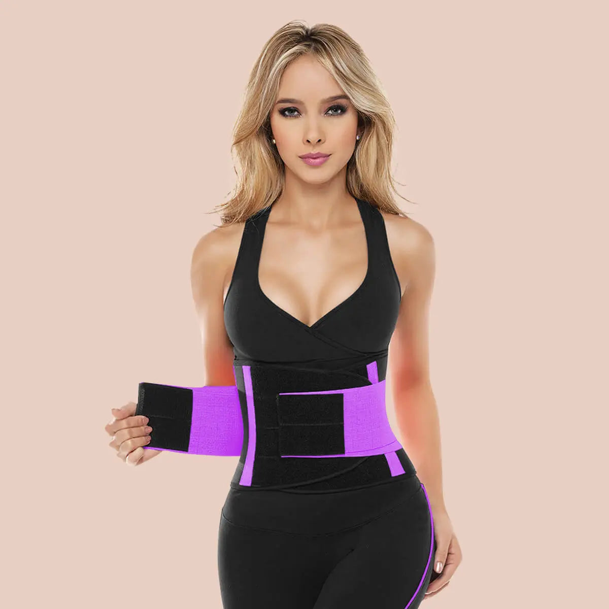 Womens Polyester Breathable Waist Trainer/Belly Flattener