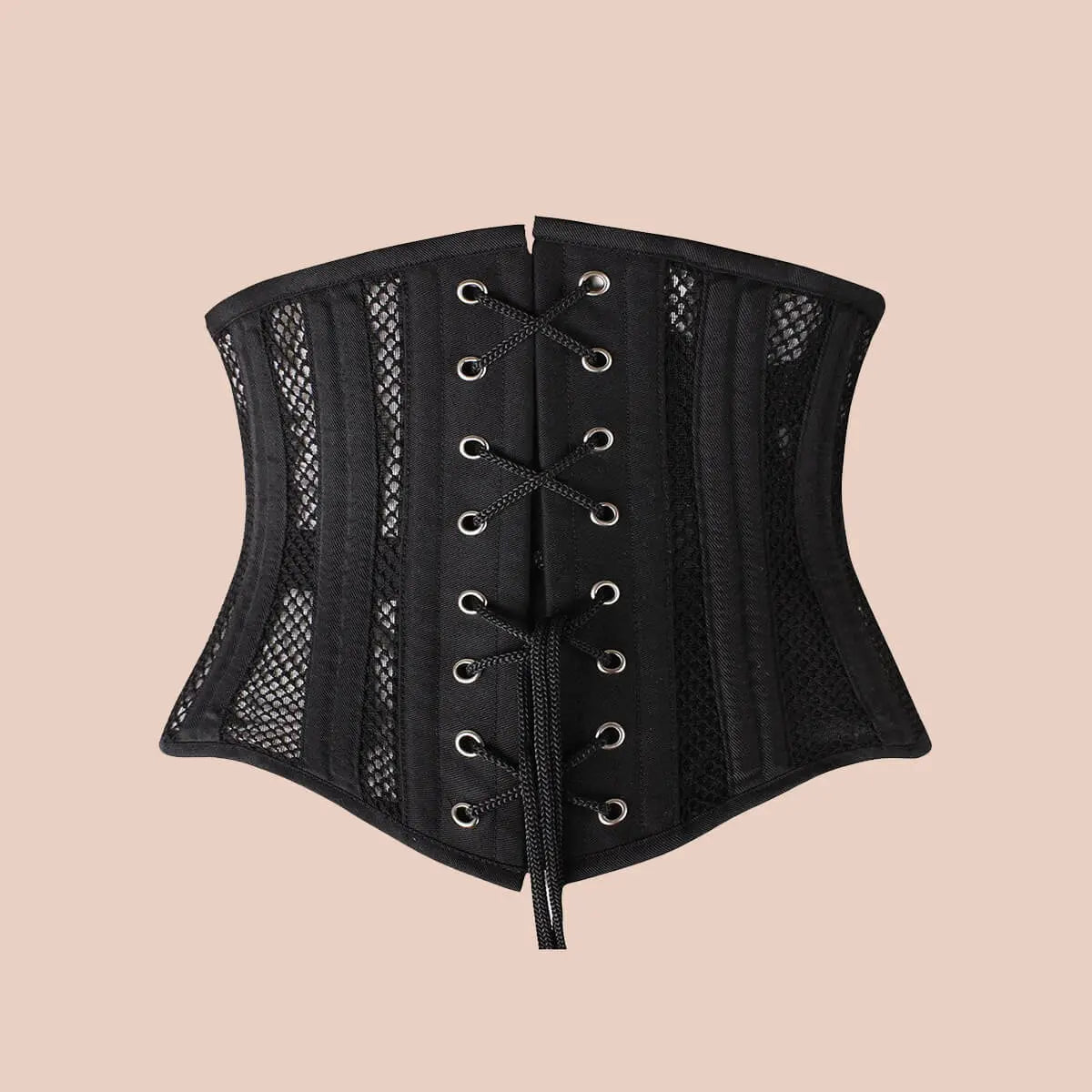 XL black Shaperx double strap waist trainer for workout or body