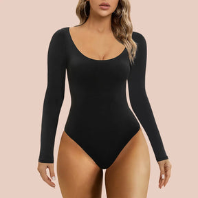SHAPERMINT Scoop Neck Bodysuit for … curated on LTK