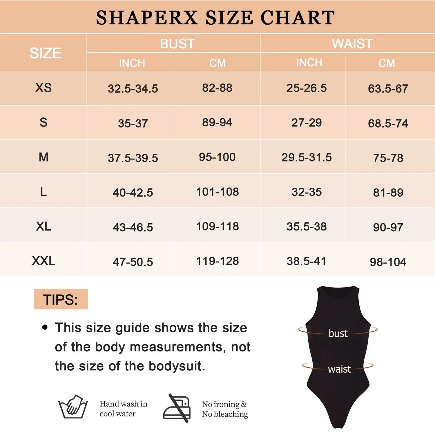 Shaperx Sleeveless Bodysuit Tops Scoop Neck Thong Body Shaper SHAPERX